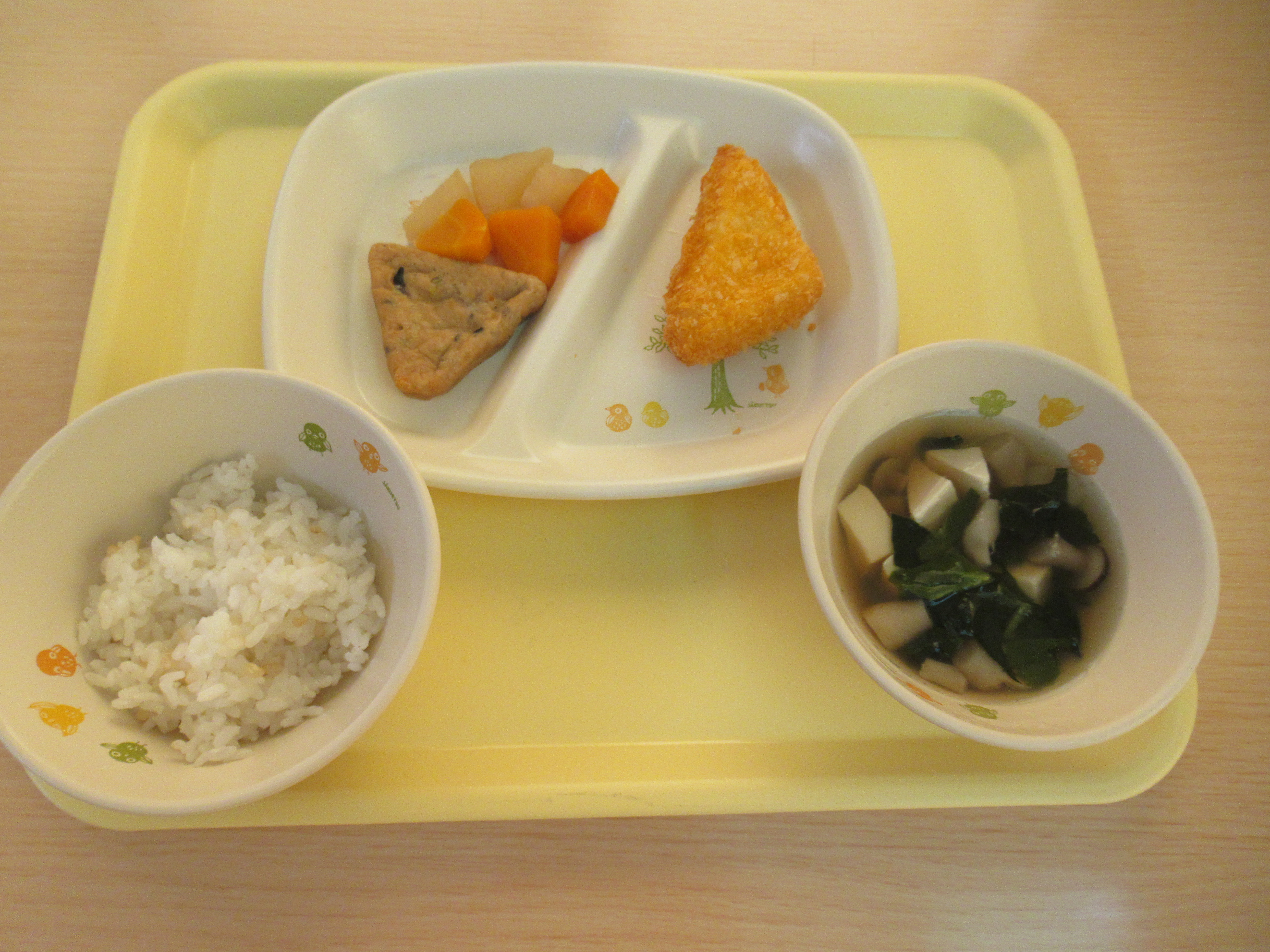今日の給食献立