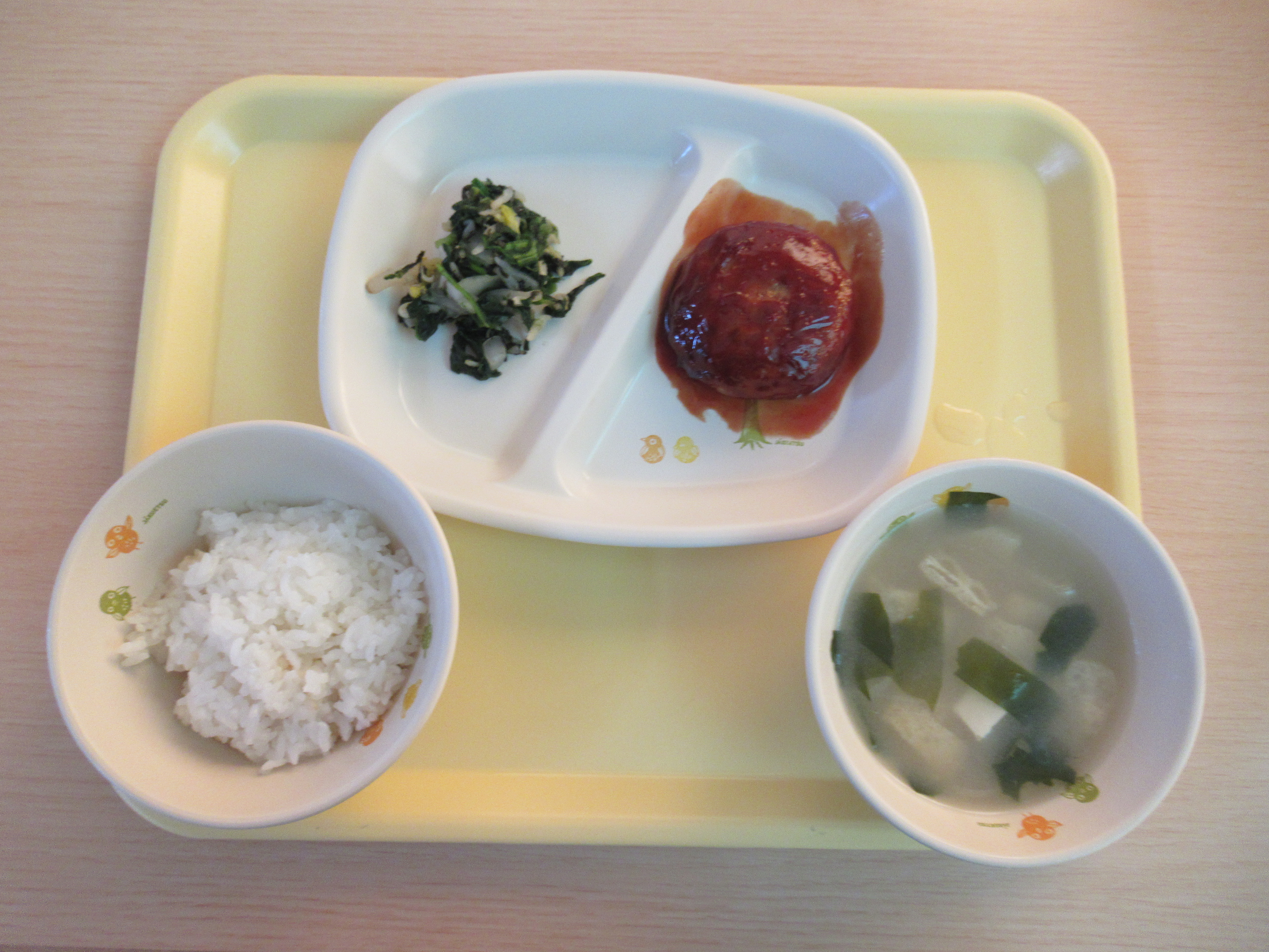 今日の給食献立