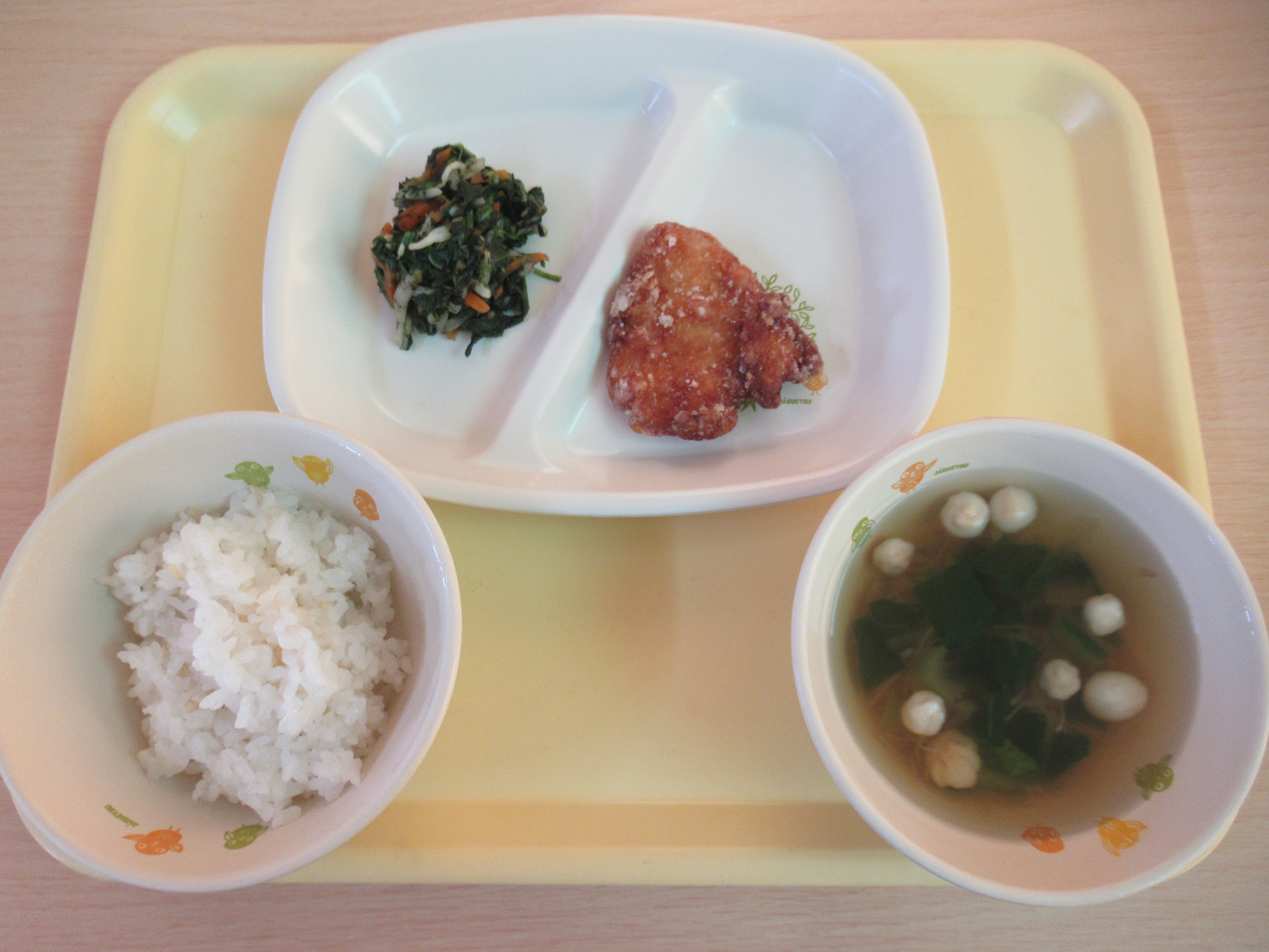 今日の給食献立 今日の給食献立