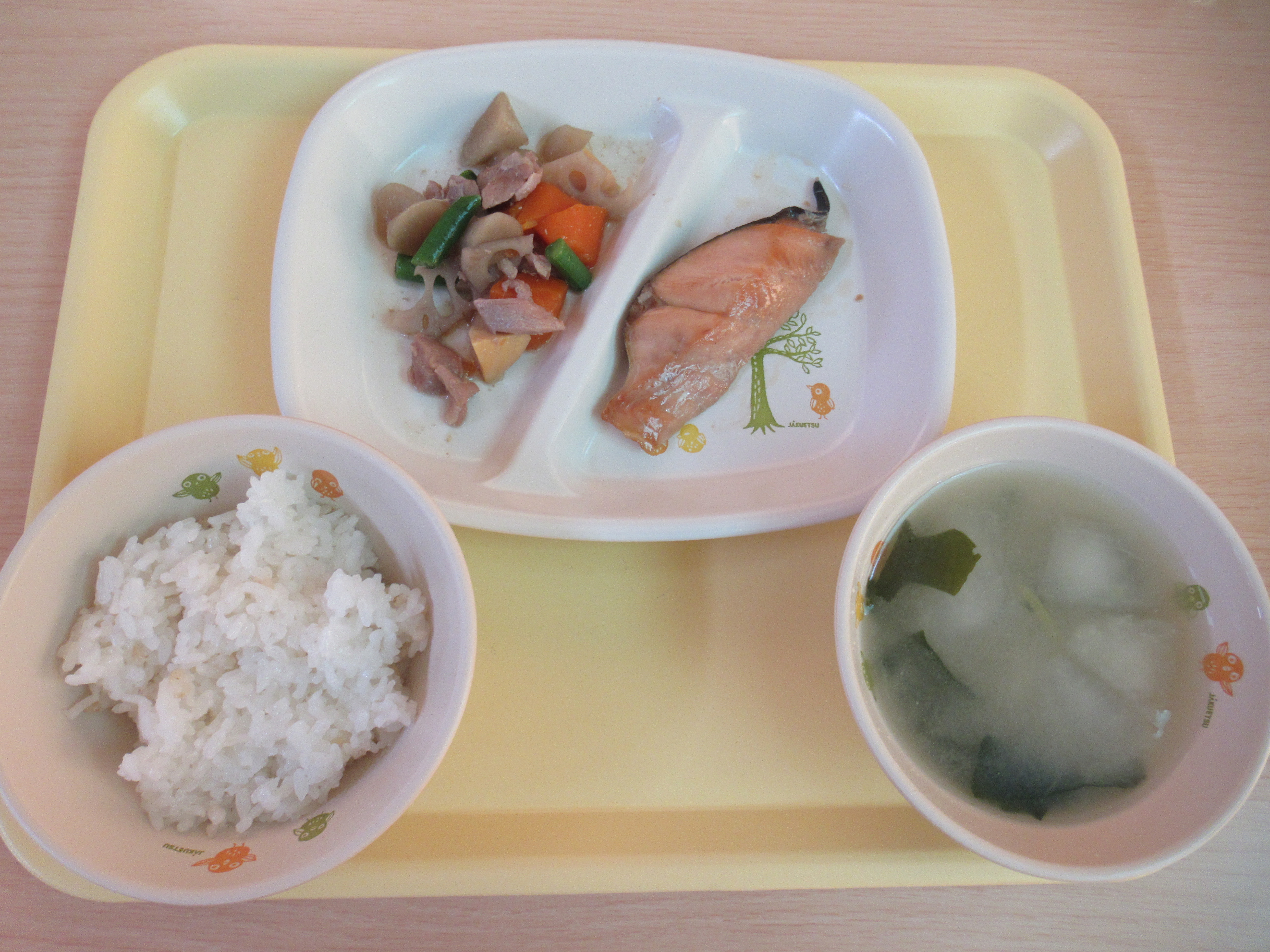 今日の給食献立 今日の給食献立
