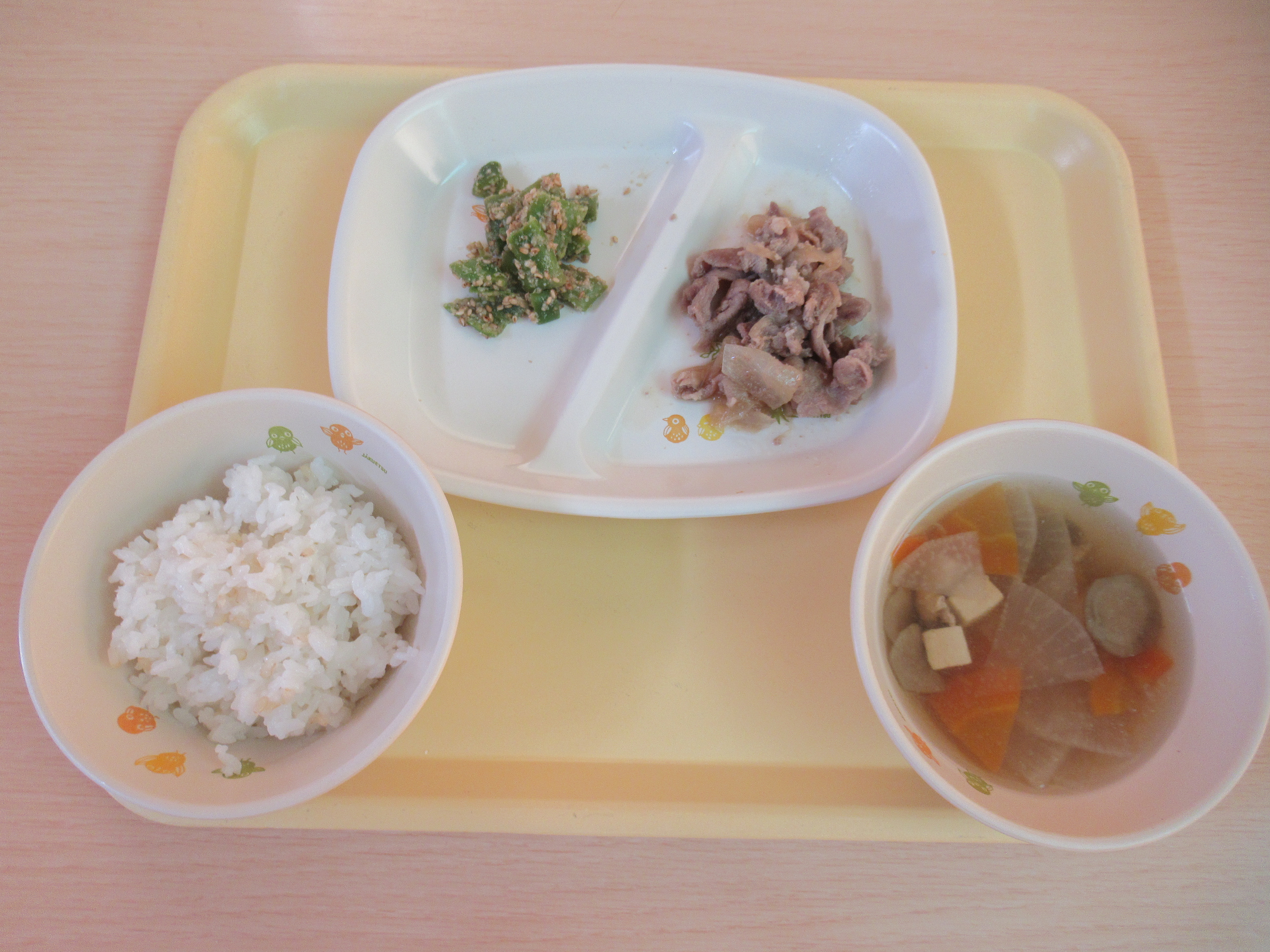 今日の給食献立 今日の給食献立